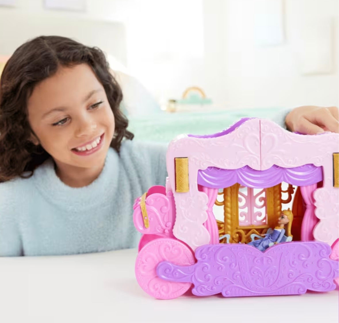 Disney Princess Carriage To Castle Playset