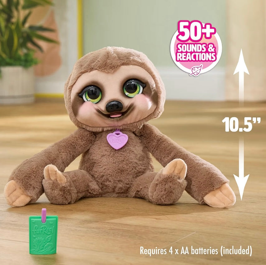 Snuggles The Smiling Sloth Fur Real