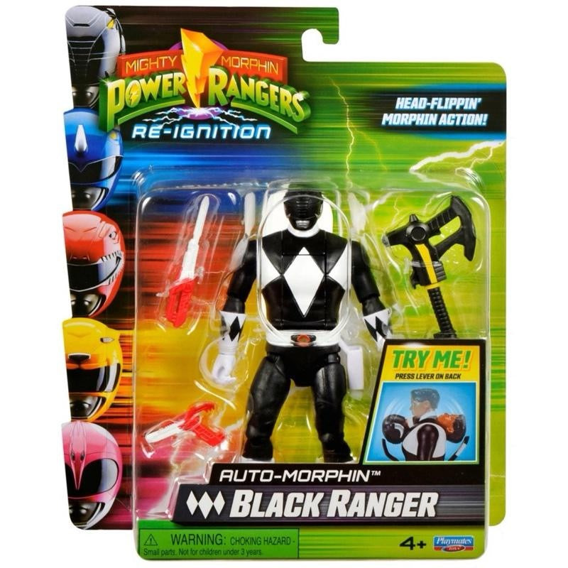 Mighty Morphin Power Rangers Re-Ignition assorted figure characters. One supplied