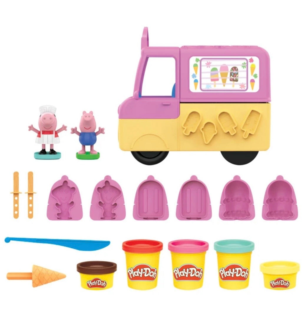 Playdoh Peppa Pig Peppas Ice Cream Playset