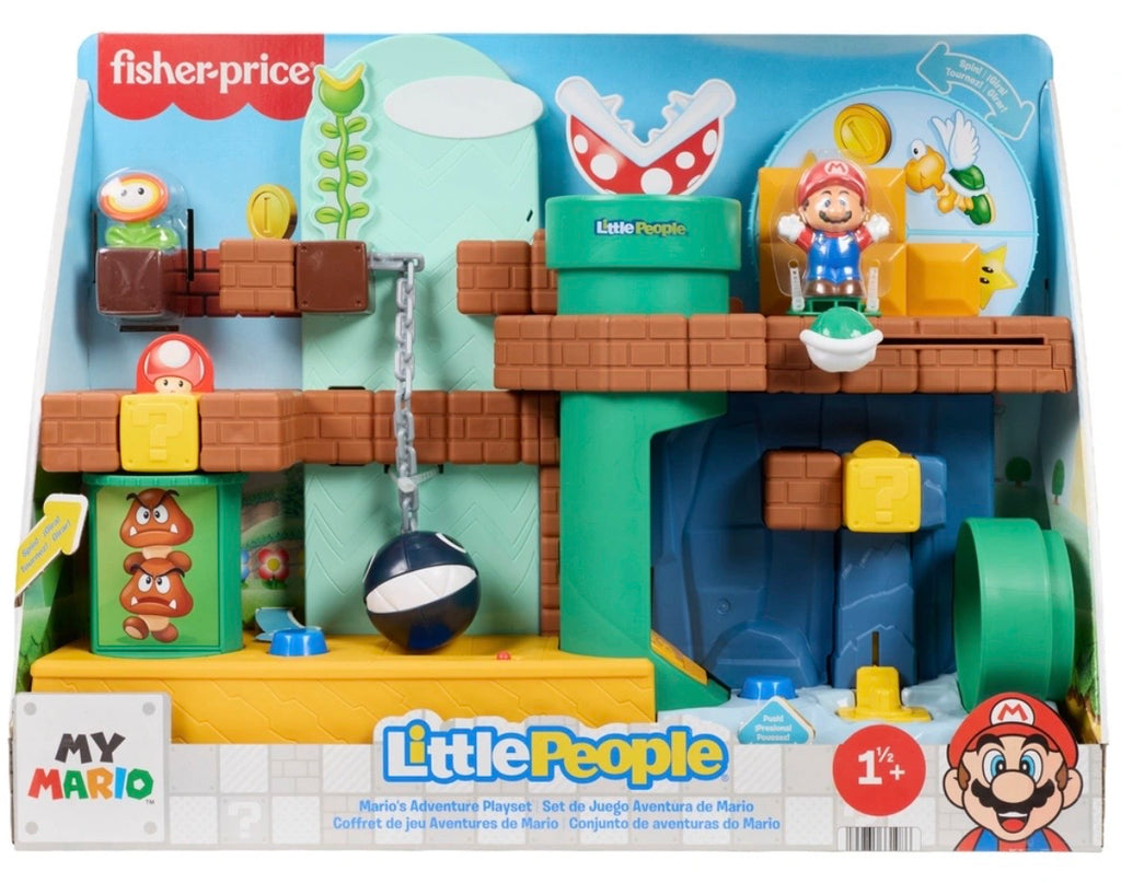 Fisher-Price Little People My Mario Mario's Adventure Playset