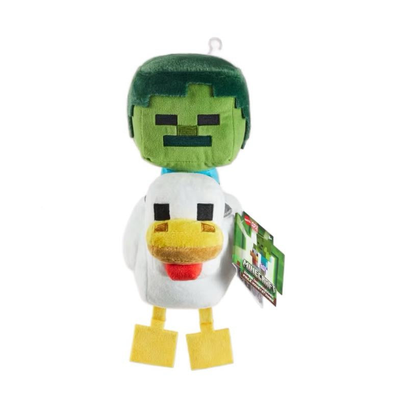 Minecraft Zombie Chicken Jockey Soft Toy