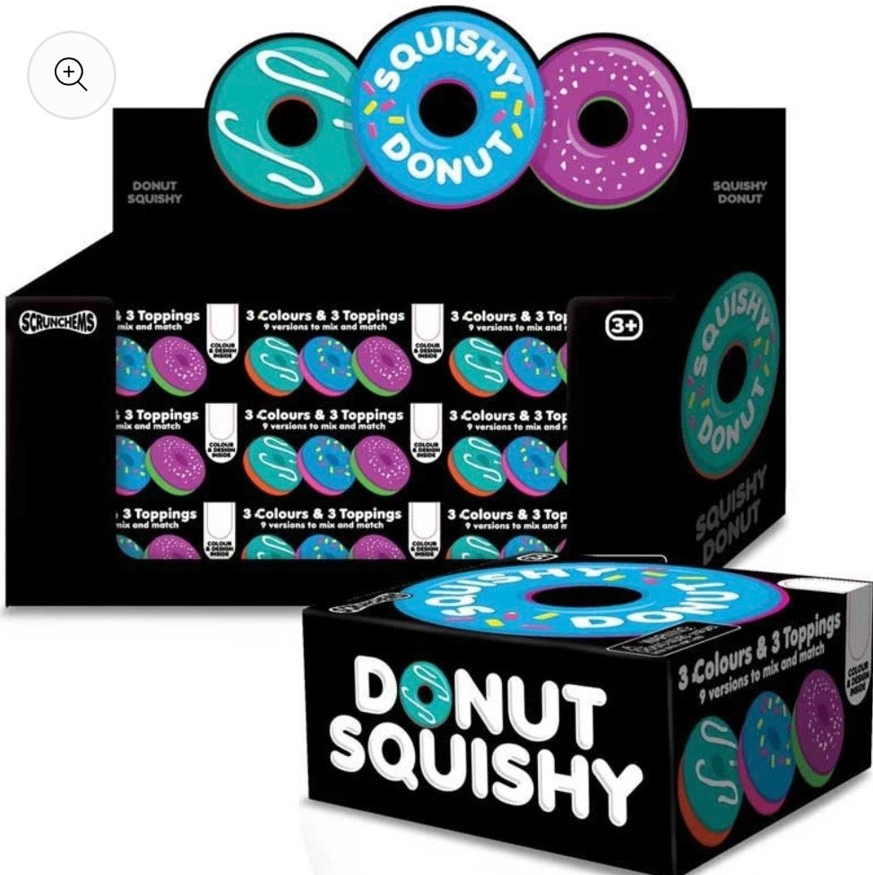 Scrunchems Squishy Donut (colour selected at random)