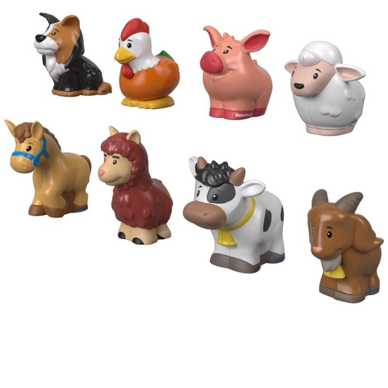 Fisher-Price Little People Farm Animal Figures 8 Pack.