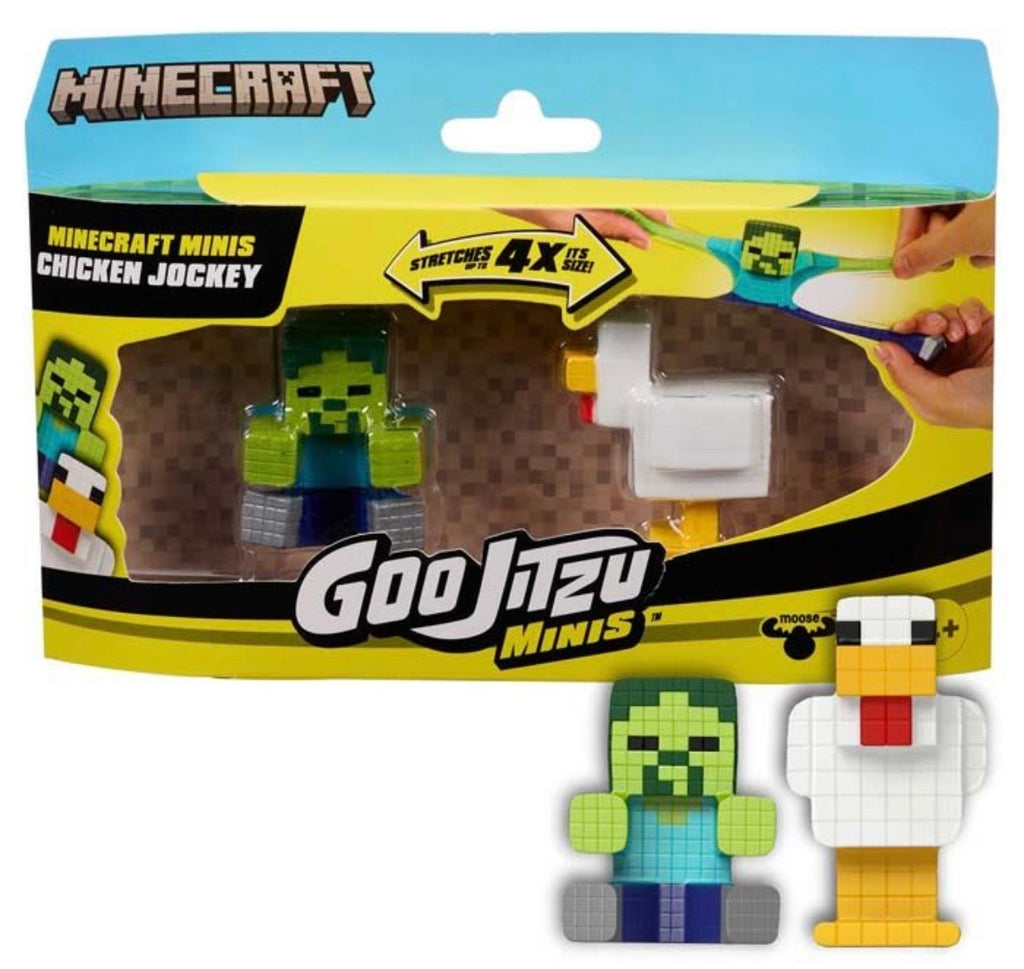 Goo Jitzu Minecraft Minis 2 Pack - Zombie & Chicken