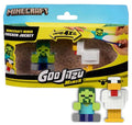 Goo Jitzu Minecraft Minis 2 Pack - Zombie & Chicken