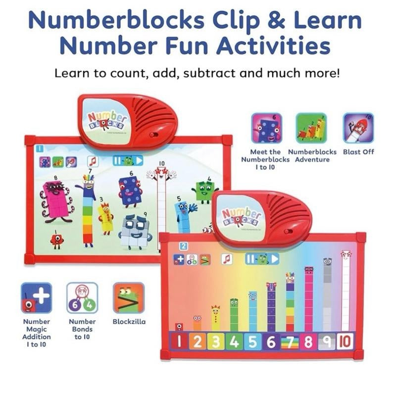 Numberblocks Clip and Learn Number Fun