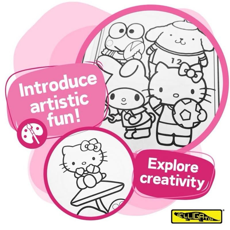Hello Kitty & Friends Colouring Book