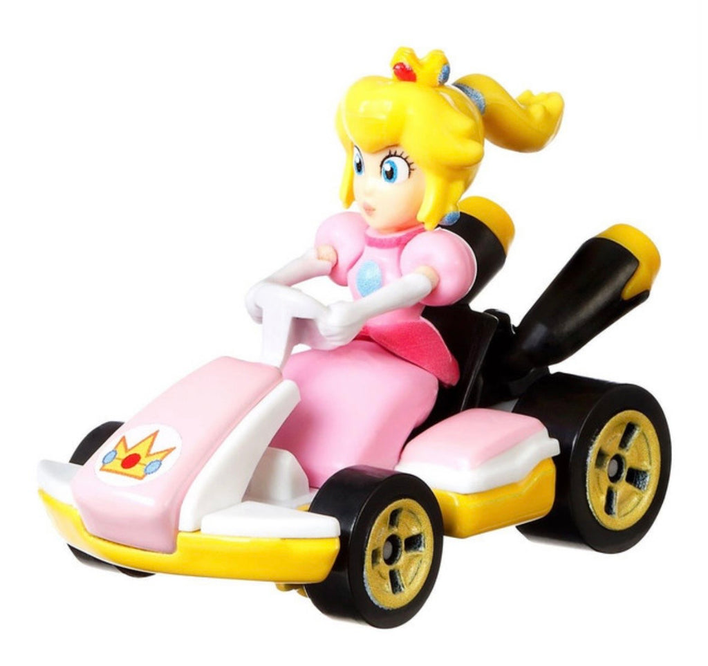 Hot Wheels Mario Kart PRINCESS PEACH (Standard Kart) 1:64 Die-Cast Car