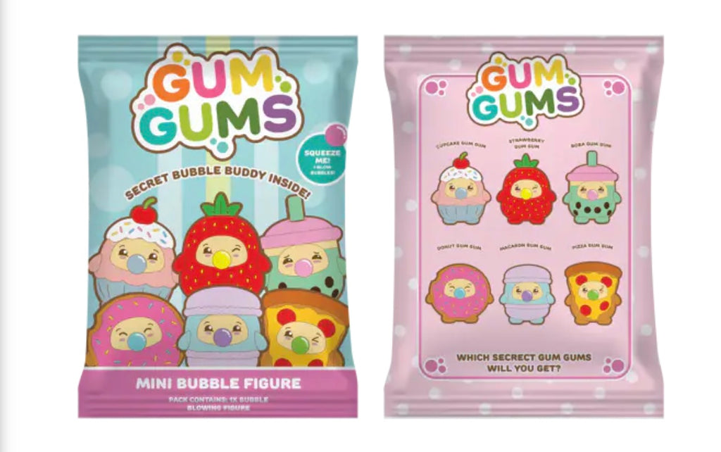 Gum Gums Mini Bubble Figure