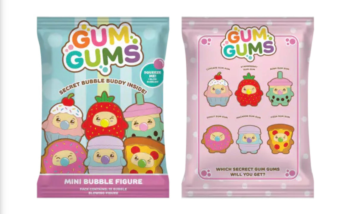 Gum Gums Mini Bubble Figure