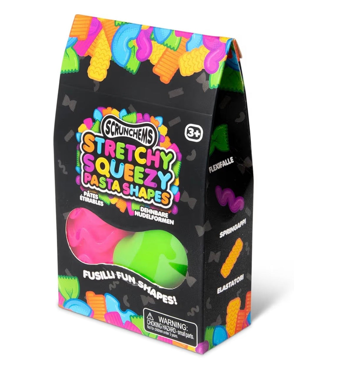 Scrunchems Stretchy Squeezy Pasta Shapes
