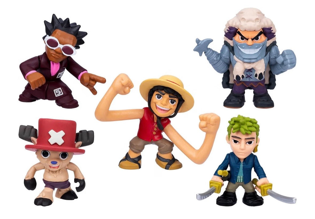 One Piece Strawhat Showdown Mini Figure 5-Pack