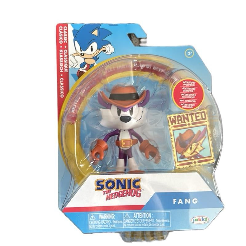 Sonic the Hedgehog 4" Figures with Accessory. Each Sold Separately