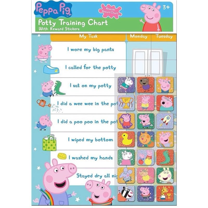 Peppa Pig Reward Charts with Stickers . Each Sold Separately