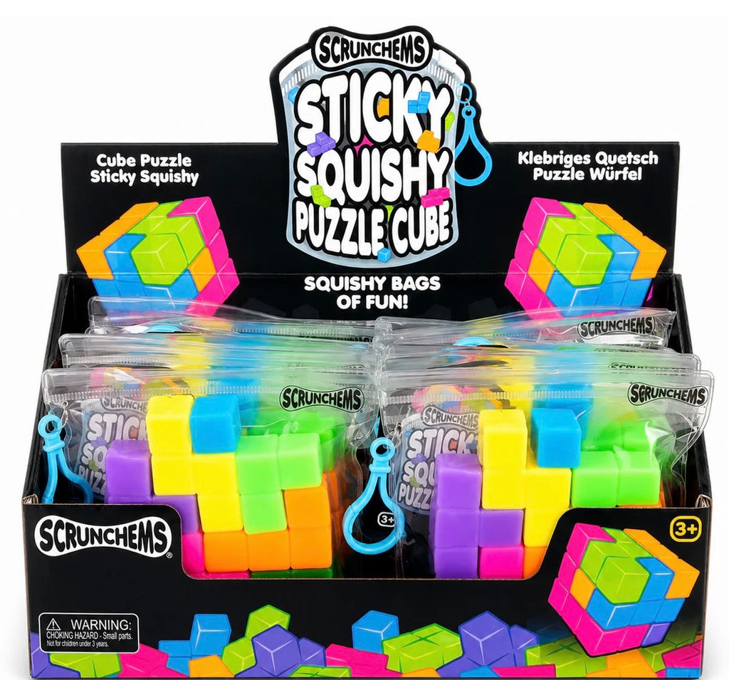 Scrunchems Sticky Squishy Puzzle Cube