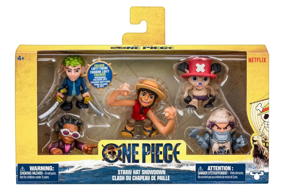 One Piece Strawhat Showdown Mini Figure 5-Pack