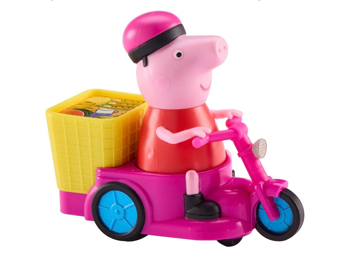 Peppa Pig Whizz Around Peppa & Evie Fun In The Park Set