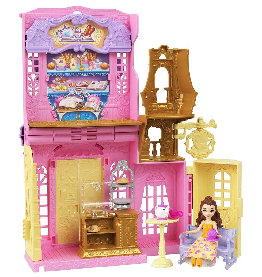 Disney Princess Storytime Stackers: Belle Tea Shop Playset