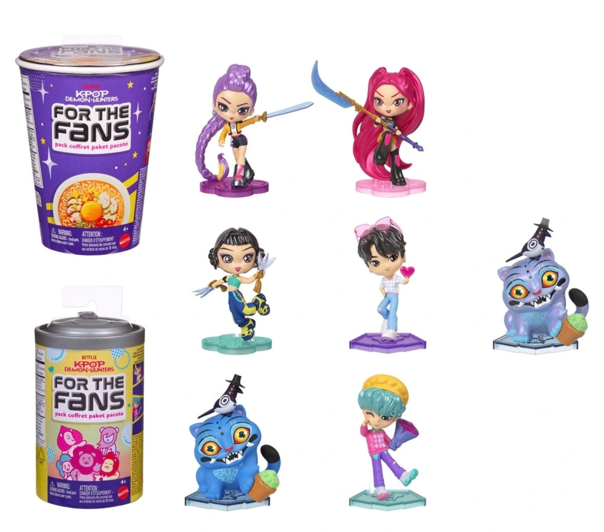 Netflix KPop Demon Hunters For The Fans Character Figure Assortment