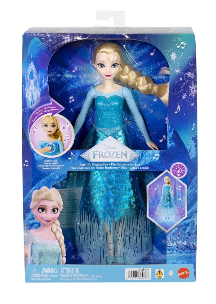 Disney Frozen Light-Up Singing Elsa Doll