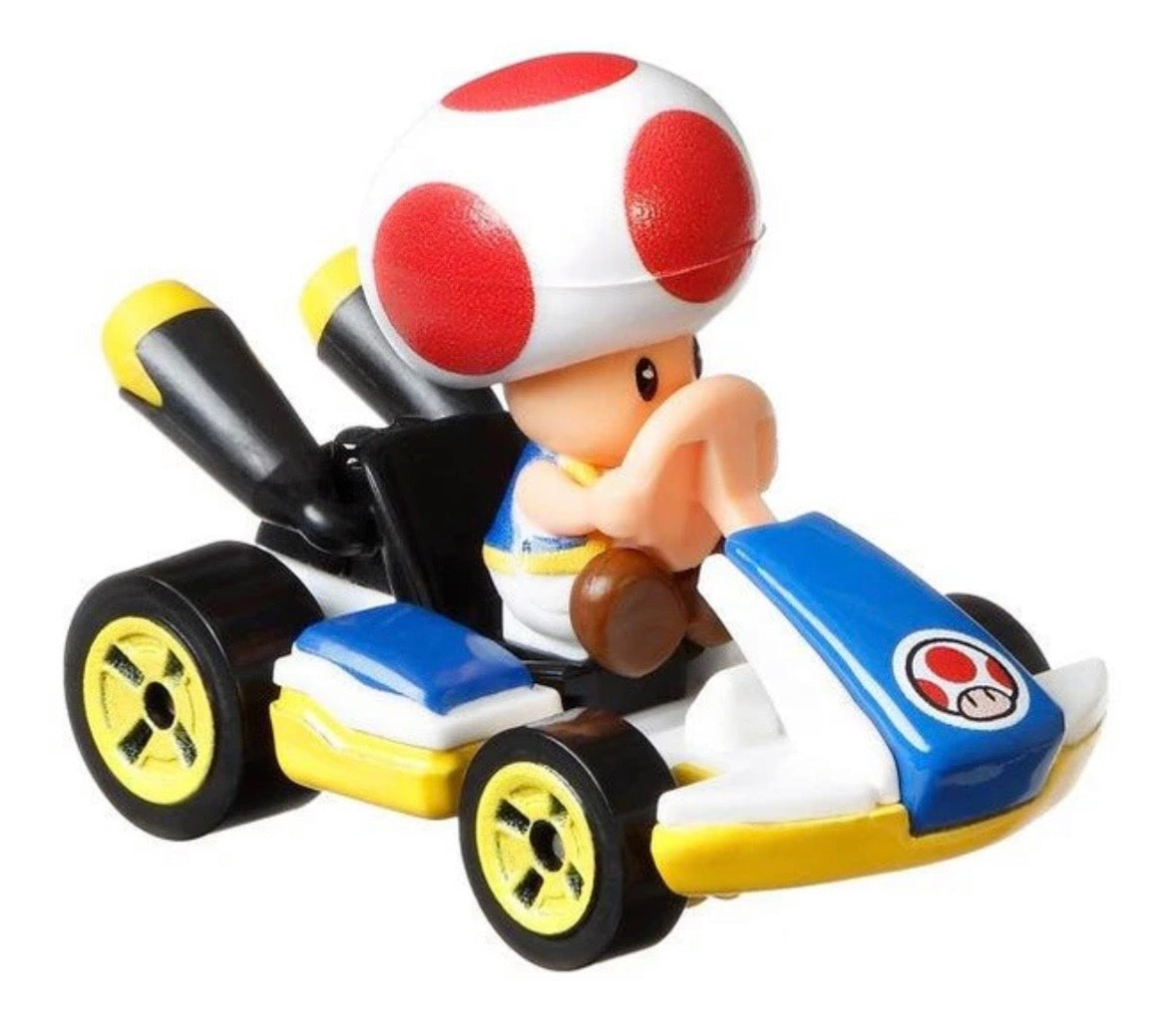 Hot Wheels Mario Kart TOAD (Standard Kart) 1:64 Die-Cast Car