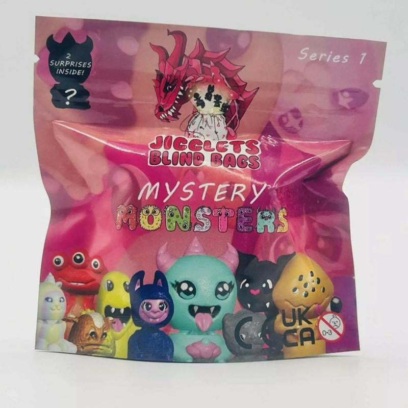 Jigglets 3D Printer Mini Fidget Blind Bags - Mystery Monster