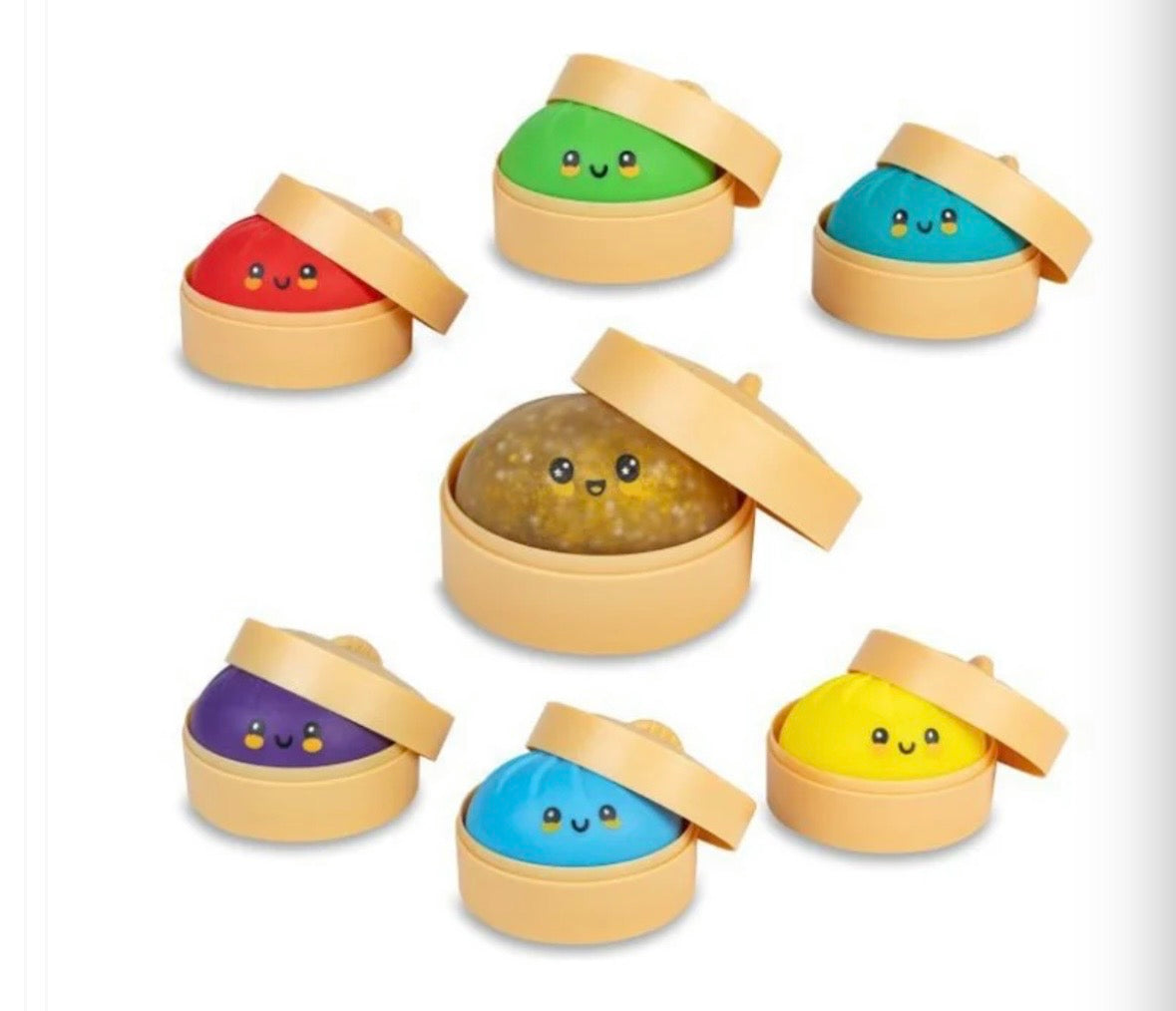 RMS Crazy Fun Original Glitter Mystery Squishy Dumpling (Styles Vary)
