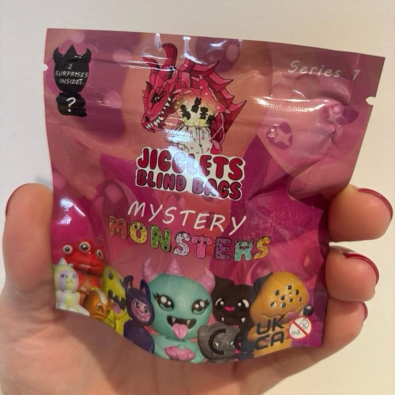 Jigglets 3D Printer Mini Fidget Blind Bags - Mystery Monster
