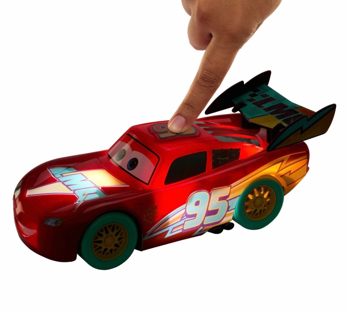 Disney Cars Race To Celebrate Lights & Sounds Lightning McQueen