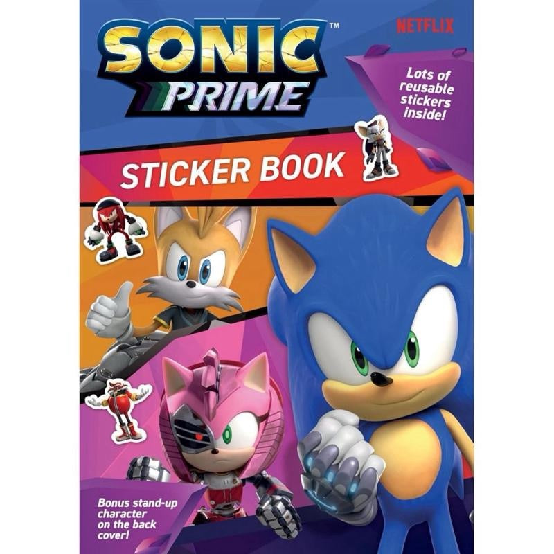 Sonic Prime Sticker Book