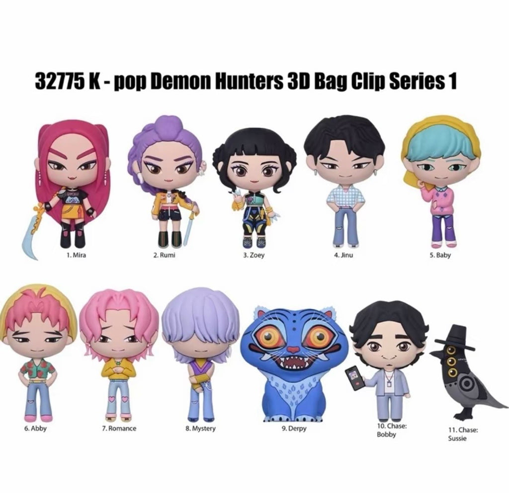 K-Pop Demon Hunters Series 1 Bag Clips