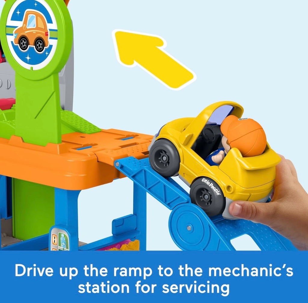 PRE-ORDER DUE 3/8/26: Fisher Price Little People Fillin’ Fun Service Station