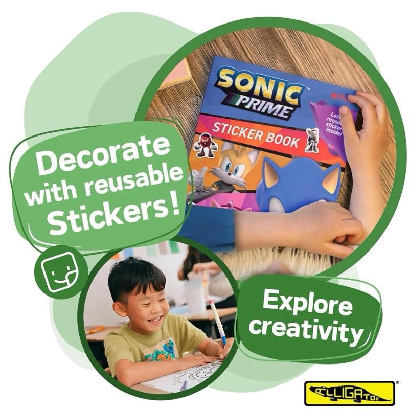 Sonic Prime Sticker Book