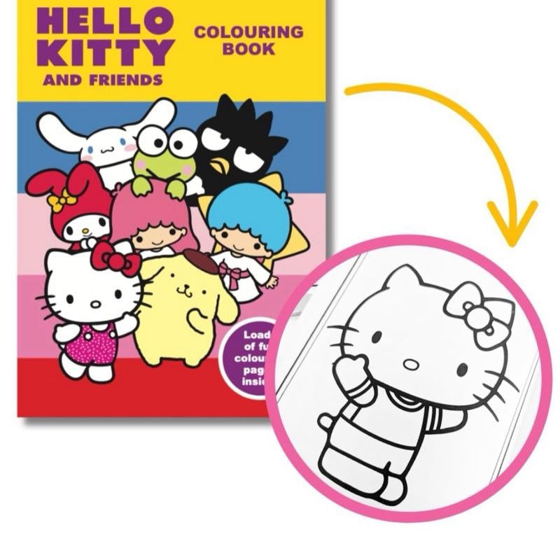 Hello Kitty & Friends Colouring Book