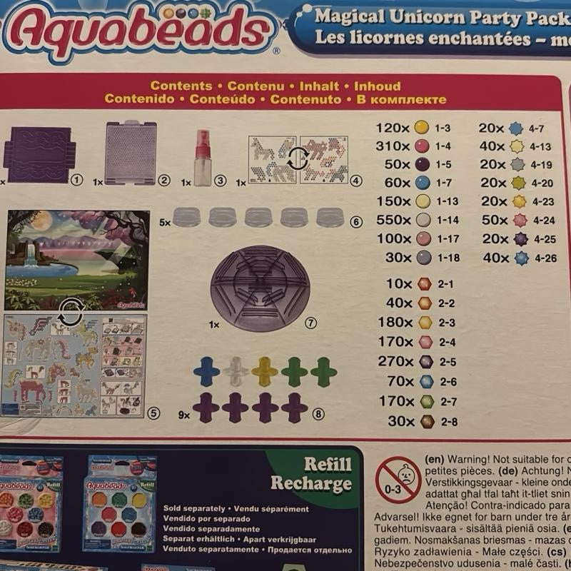 Aquabeads Magical Unicorn Party Pack
