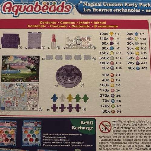 Aquabeads Magical Unicorn Party Pack