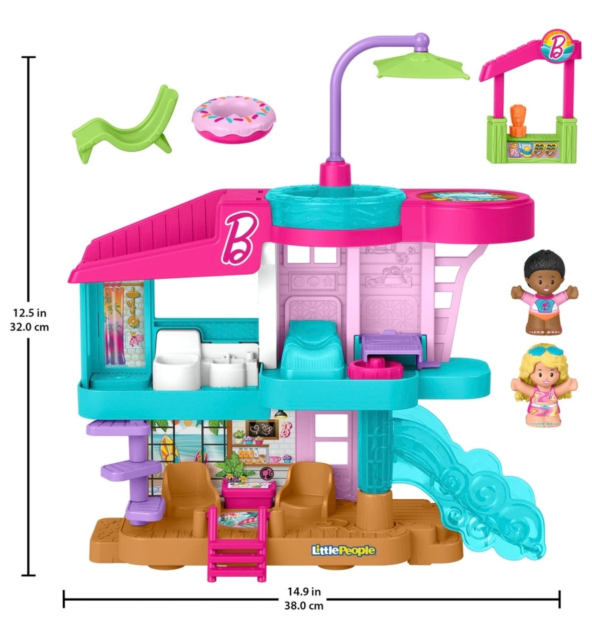 Fisher Price Little People Barbie Beach House