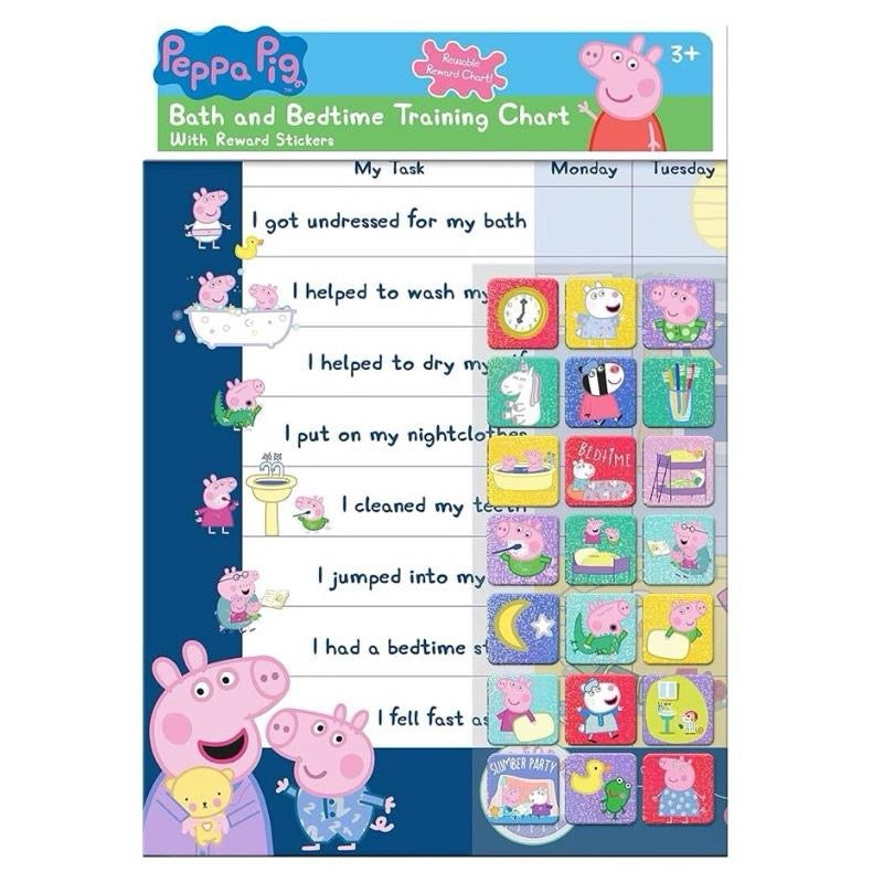 Peppa Pig Reward Charts with Stickers . Each Sold Separately