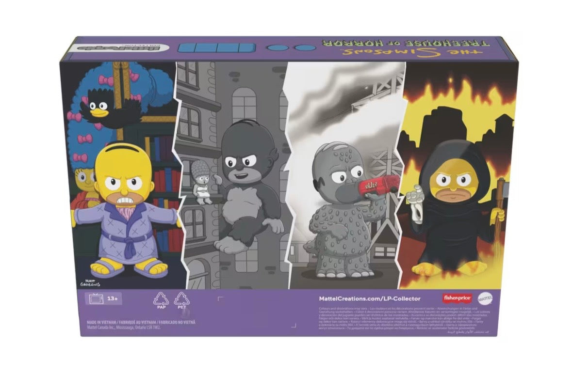 Fisher Price Little People Collector: The Simpsons Treehouse Of Horror Set
