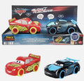 Disney Cars Track Talkers Glow Racers Lightning McQueen Jackson Storm