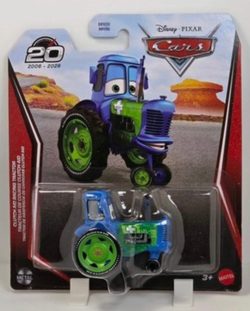 Disney Pixar Cars Diecast Clutch & Racing Tractor 1:55