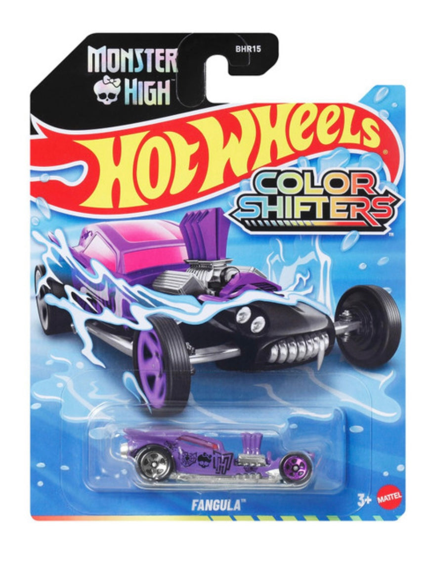 Hot Wheels Colour Shifters Monster High FANGULA 1:64