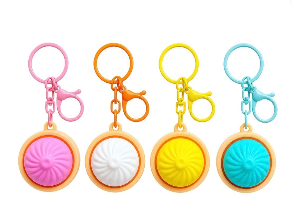 ASMR Clicker Dumpling Keyring