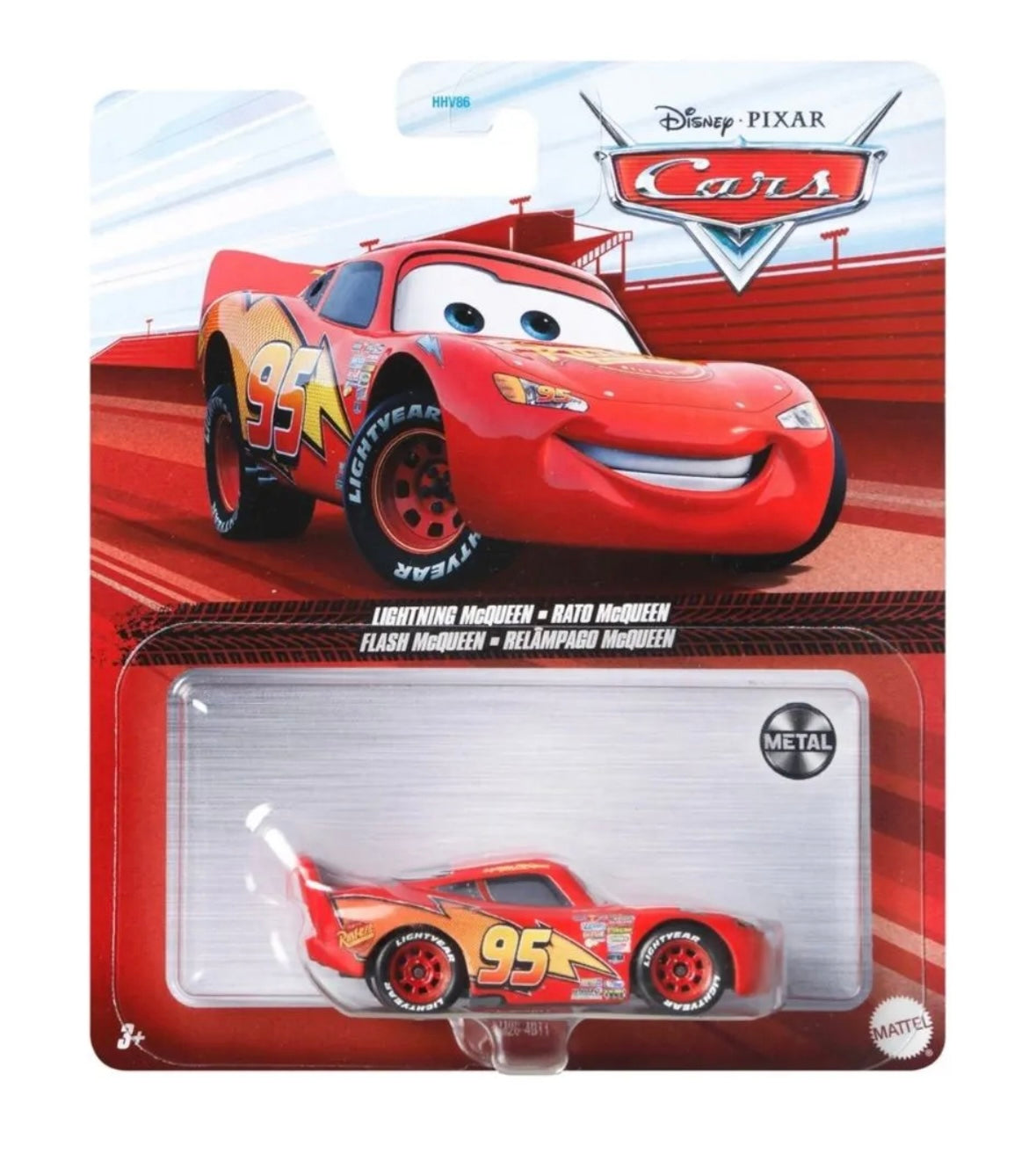 Disney Cars Lightning McQueen 1:55 Diecast Car