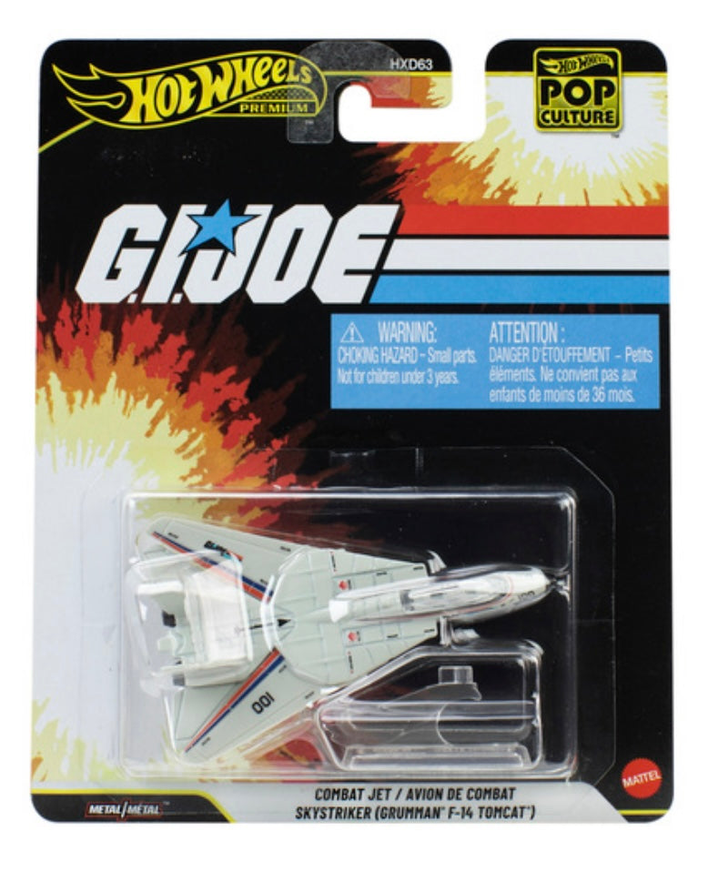 Hot Wheels G.I. Joe Combat Jet Pop Culture 1:64