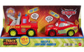 Disney Cars Radiator Springs Race & Rescue Track Talkers Toy Lightning McQueen & Mater