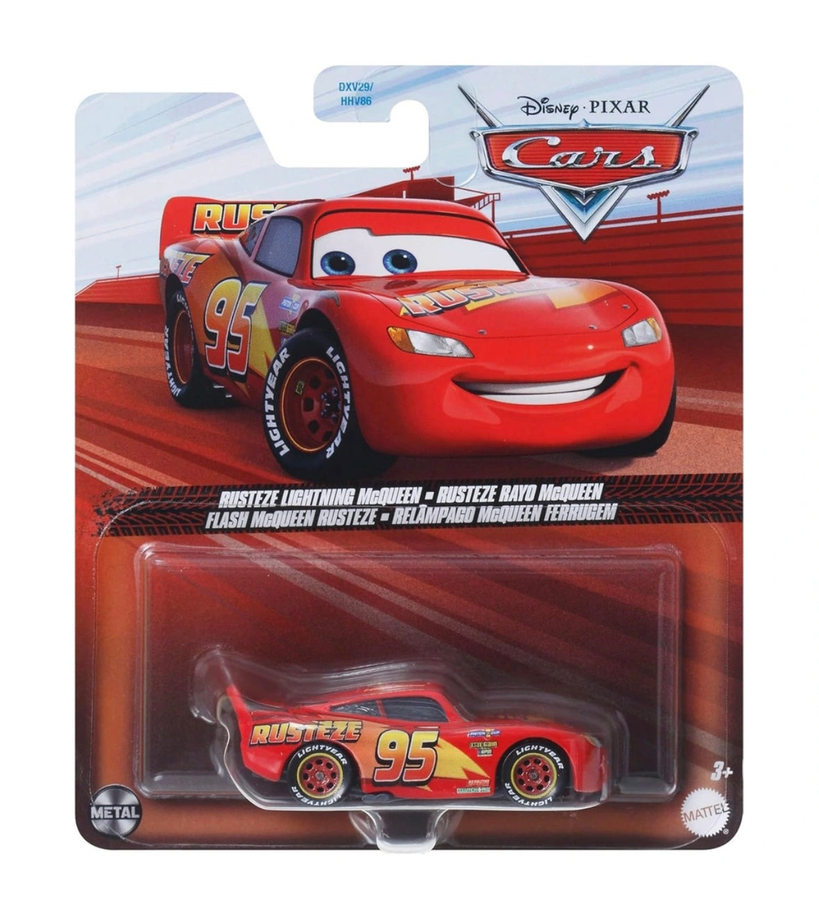 Disney Cars Rusteze Lightning McQueen 1:55 Diecast Car