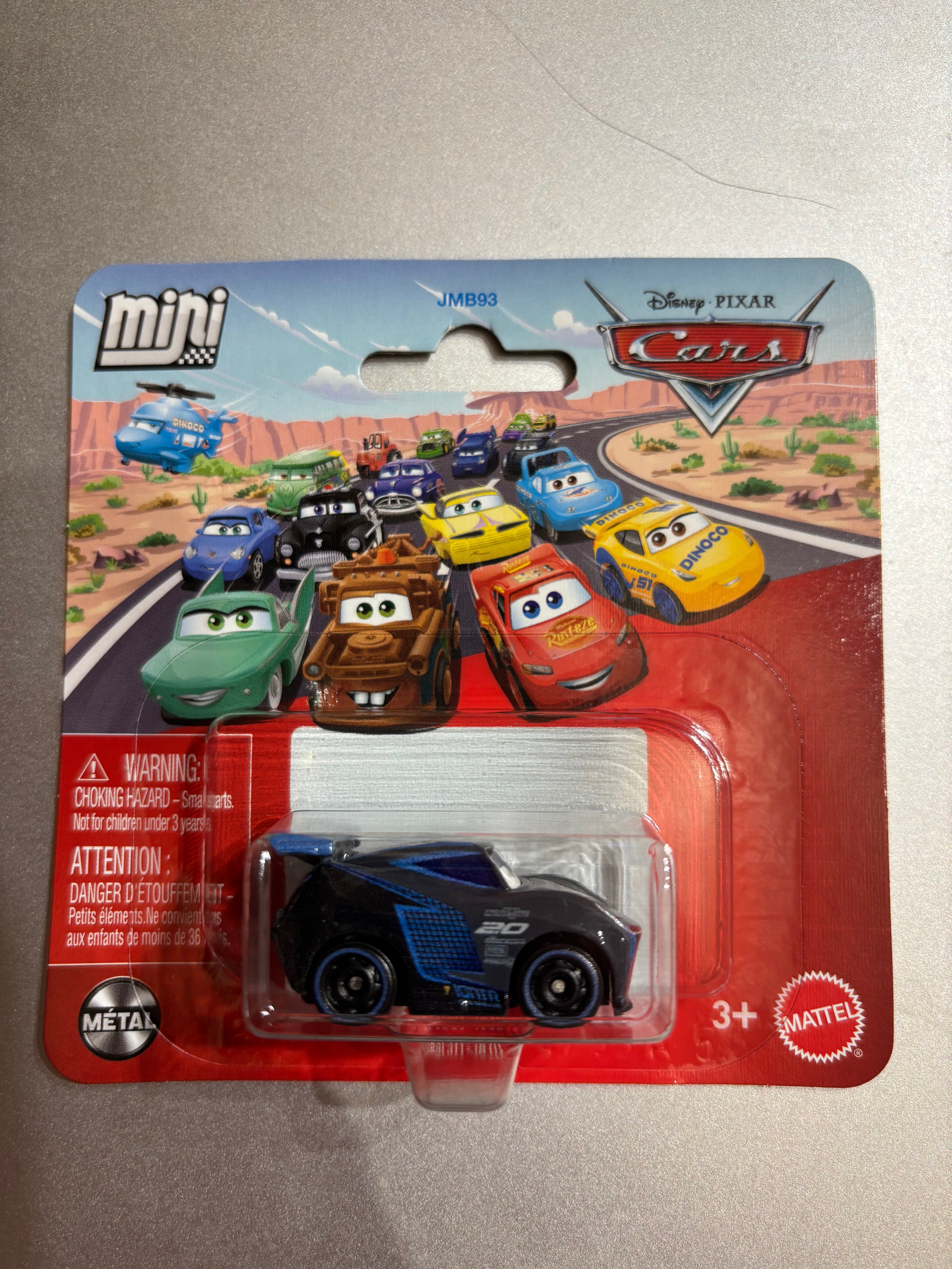 Disney Pixar Cars Mini Racer Blister Pack - JACKSON STORM